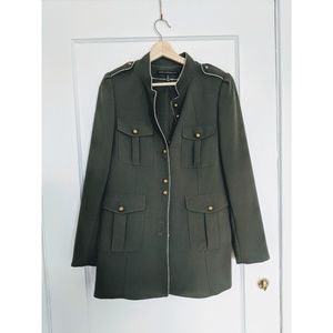 Military Style Blazer Jacket